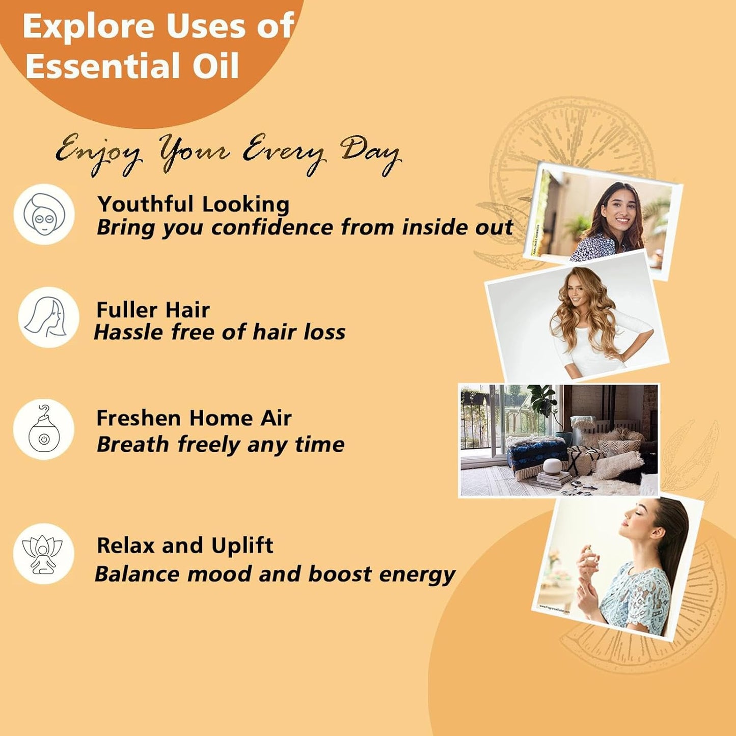 Neroli Essential Oil 1 Oz- 100% Pure & Undiluted Orange Blossom Oil for Diffuser, Skin Care, Massage & DIY