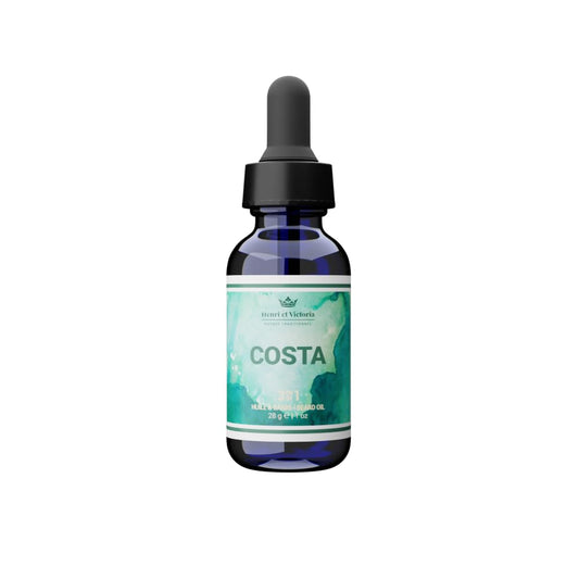 Beard Oil Costa Fragrance | Canadian Made by Skilled Artisan | Moisturizing, Non-Greasy, Natural Ingredients