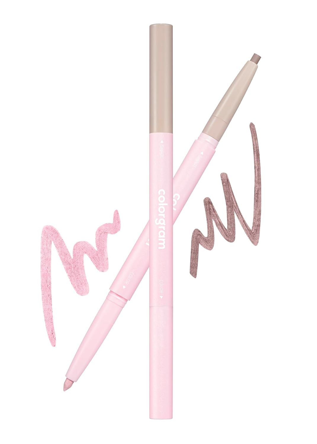 COLORGRAM Under Eye Highlighter Stick 06 Cool Pink | Silky-Smooth Long-Lasting Highlighter & Contouring Stick for Smudge-Proof, Shining Daily Makeup | K-Beauty Face Highlighters & Luminizers