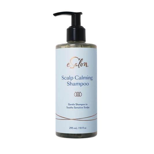 eSalon Scalp Calming Shampoo, Gentle Formula with Allantoin and Black Tea Ferment, 10 fl oz