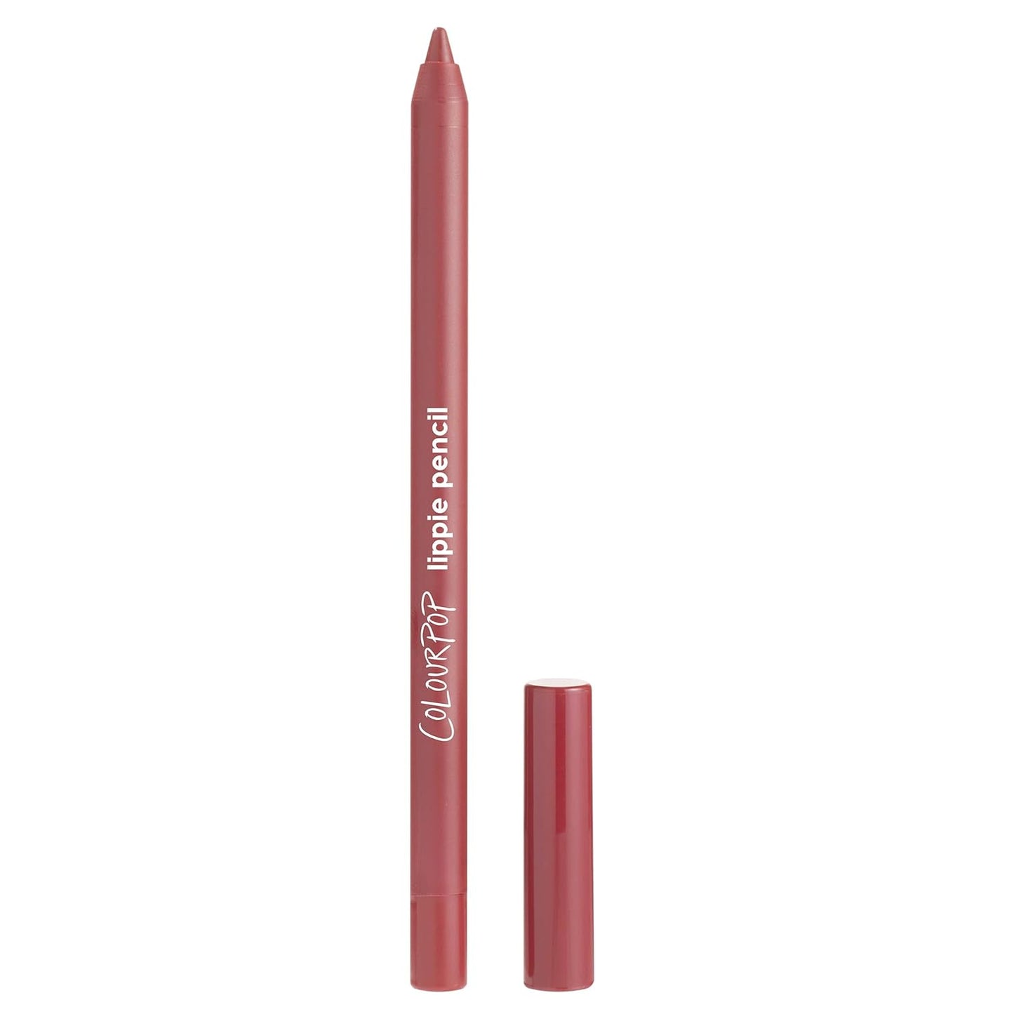 ColourPop Lippie Lip Pencil - High-Pigment, Long-Lasting & Sharpenable Lip Liner with High-Impact Color - Vegan, Cream Formula with Precise Application - Double Tap (0.35 oz)