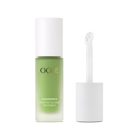 Ogee Plant-Based Acne Treatment for Face with Salicylic Acid - Targeted Acne Spot Treatment with Soothing Ceramic Application Tip