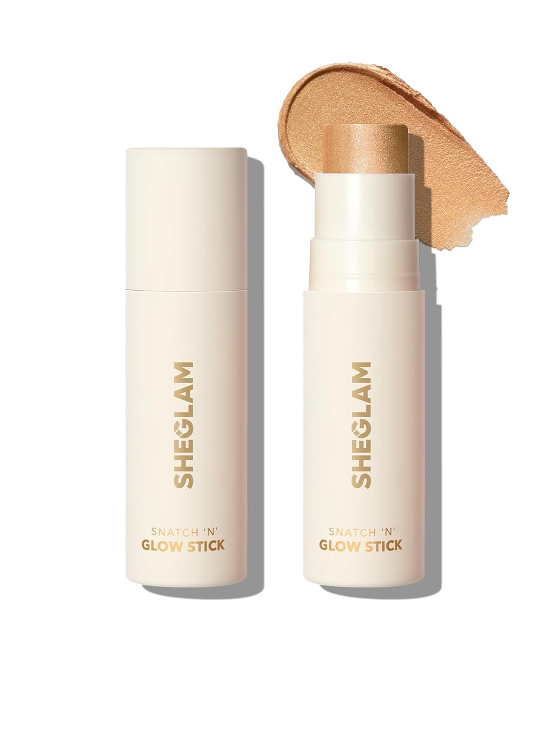 SHEGLAM Cream Highlighter Stick Long Lasting Brightening Non-Caking Highlighter Makeup - Tea Cake