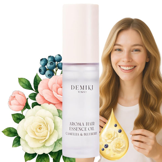 Hair Oil Japanese Hair Care,Hair Oil for Frizzy Hair,Anti Frizz Hair Products for Women,Hair Moisturizer,Hair Perfume Oil,Hair Beauty Products,Hair Serum for Frizzy and Damaged Hair 1.18fl.oz