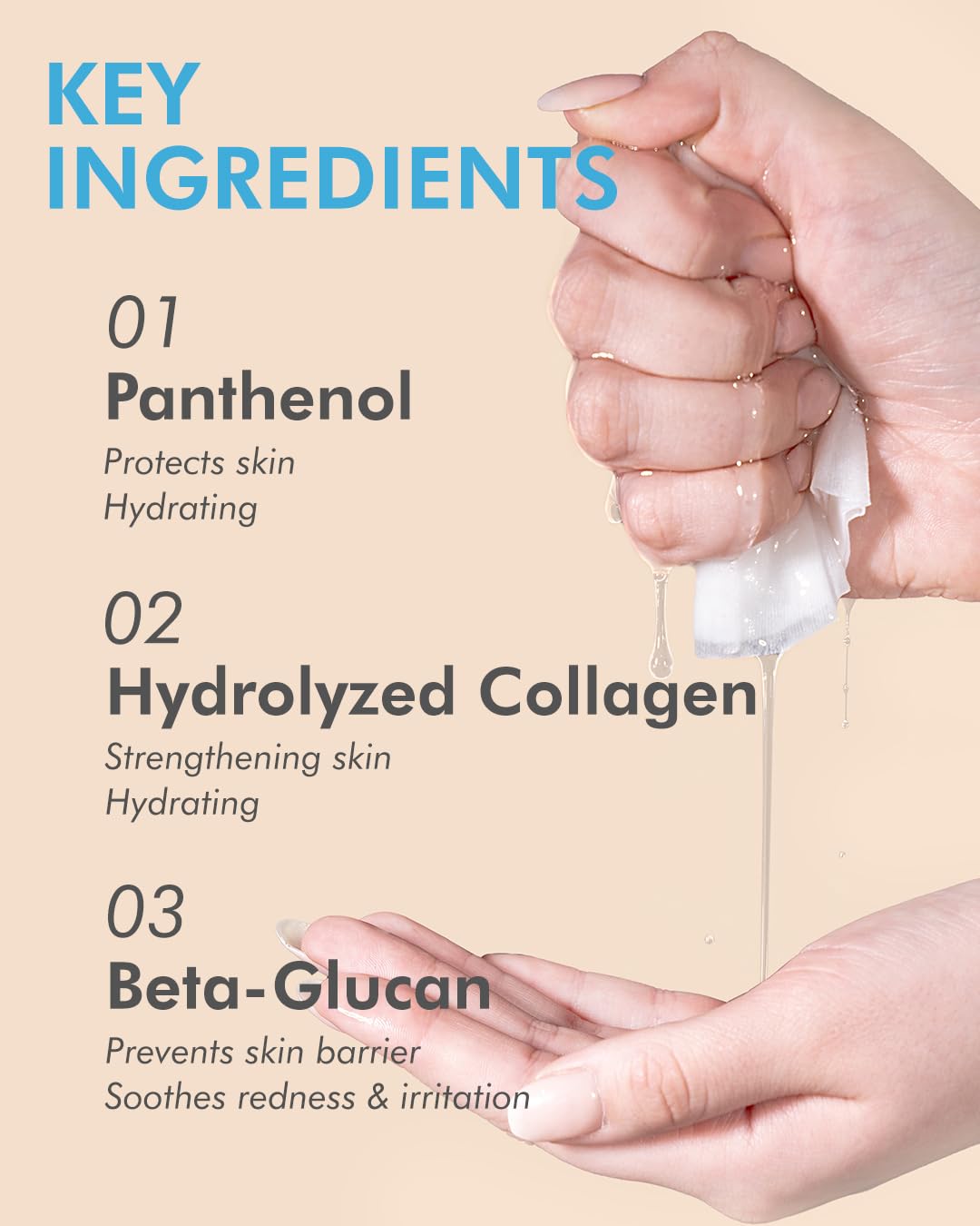 DERMAL Hyaluronate Collagen Essence Facial Mask Sheet 23g Pack of 10 - Hydro Boost Moisturizing for Dry Skin, Smoothing Fine Lines Wrinkles, Daily Skin Treatment Solution Sheet Mask