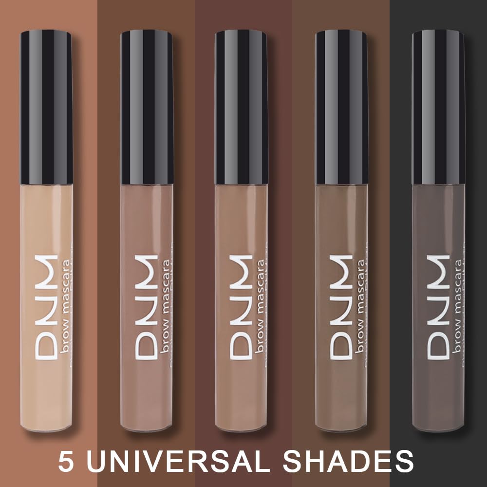 Kaely 2Pcs Eyebrow Gel Waterproof,Longwear Tinted Eye Brow Mascara,Eyebrow Color Makeup kit,maquillaje gel para cejas a prueba de agua,Long Lasting Eyebrows Vegan cosmetics,05 Brunette