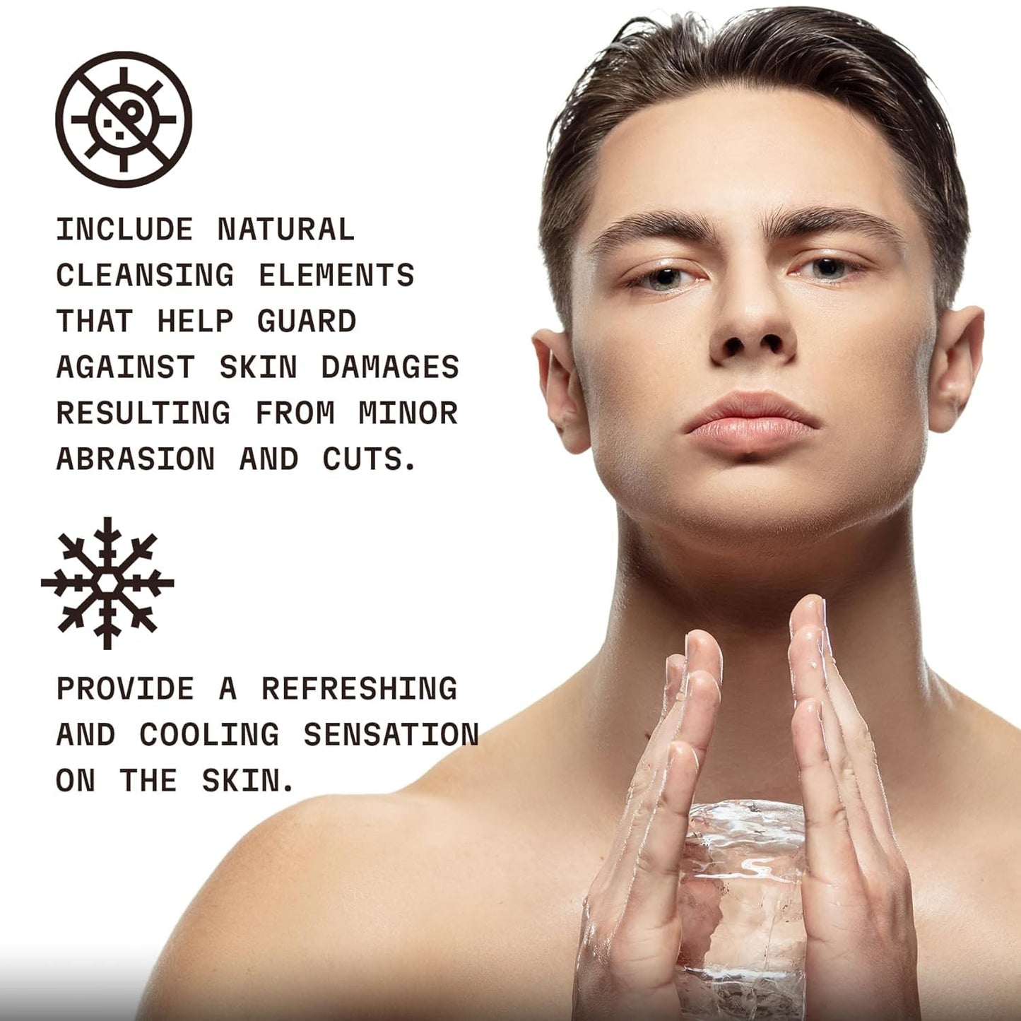 Striking Viking Aftershave Balm - 4 fl oz, Pack of 1, Fragrance-Free - Gentle Soothing & Unscented Aftershave for Men - All-Day Comfort & Shaving Balm Unscented