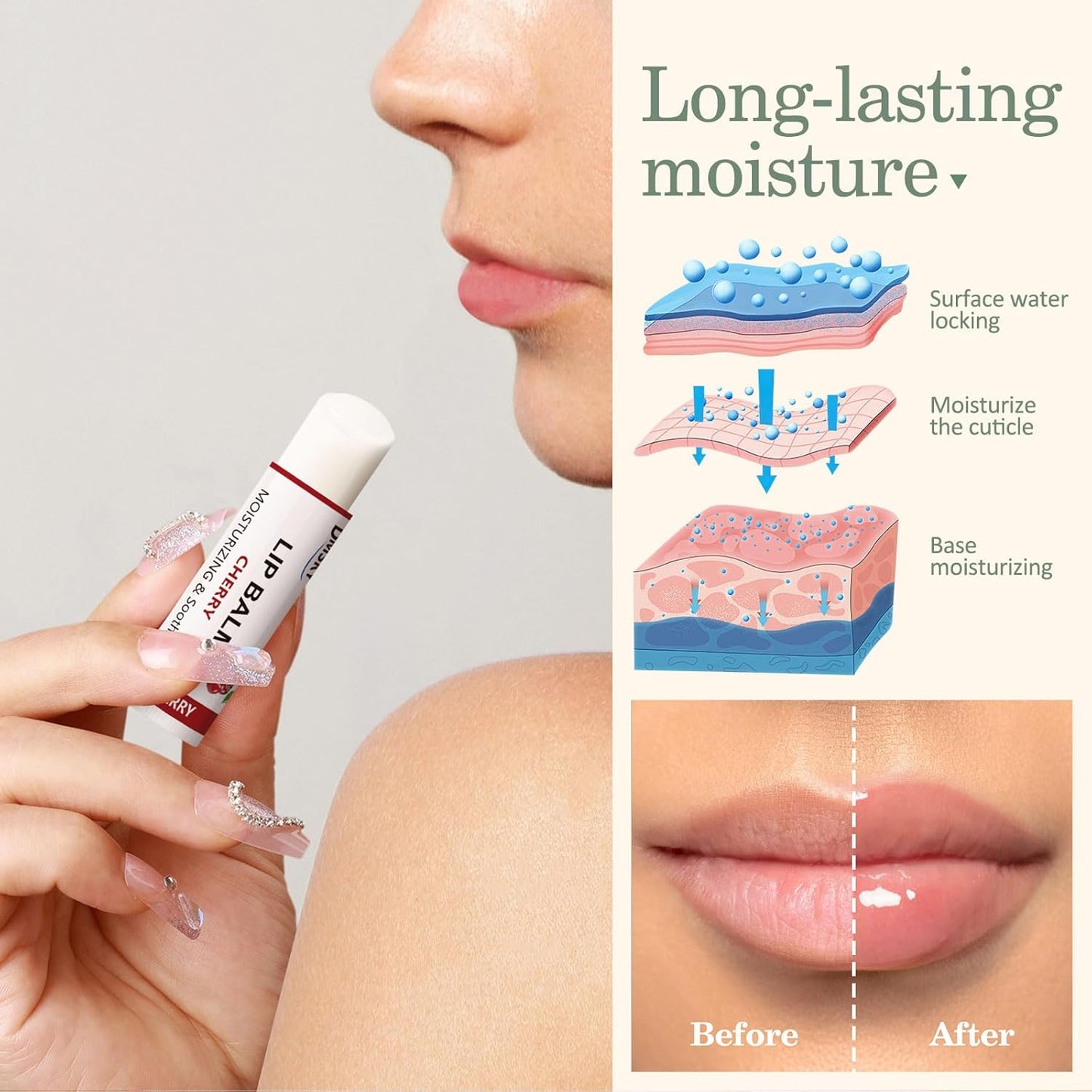 Dmsky Fruit Lip Balm Variety Pack, Hydrating Lip Balm for Men, Women & Kids, 0.15 OZ, 88 count