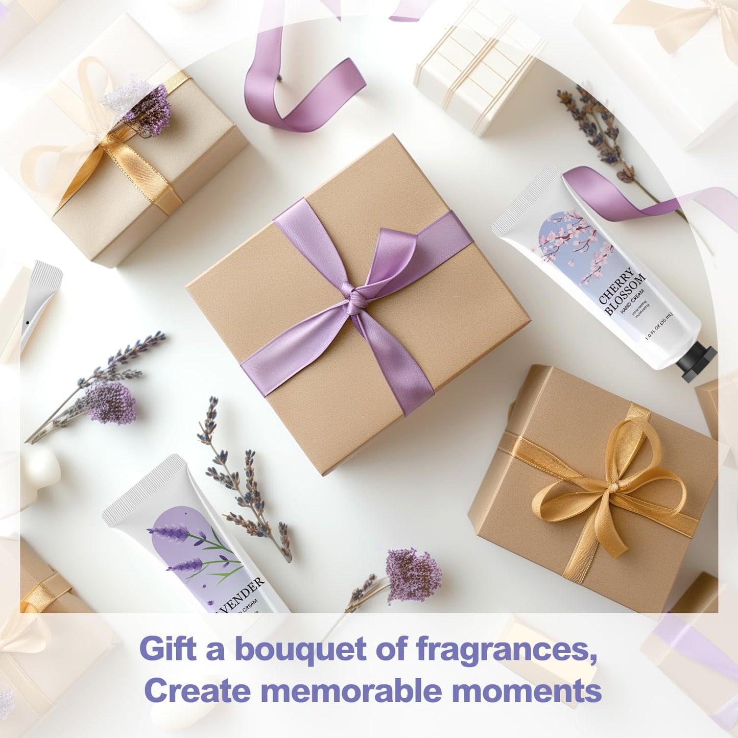 spa luxetique 10 Pack Hand Cream Gifts Mothers Day Gifts for Mom Hand Lotion for Dry Cracked Travel Size Mini Moisturizing Lotion for Women Appreciation Gifts 10 x 1.0 oz/30ml