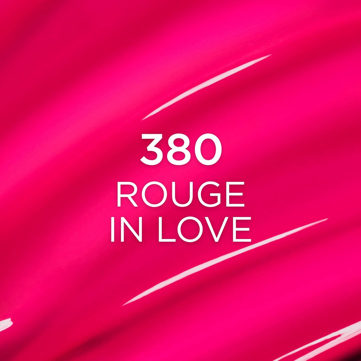 L'Oreal Paris Plump Ambition Hyaluron Lip Oil, 24 HR Lip Gloss with Hyaluronic Acid, Volumizing Formula with Glass-Like Shine, Rouge In Love 380, 0.16 Fl Oz