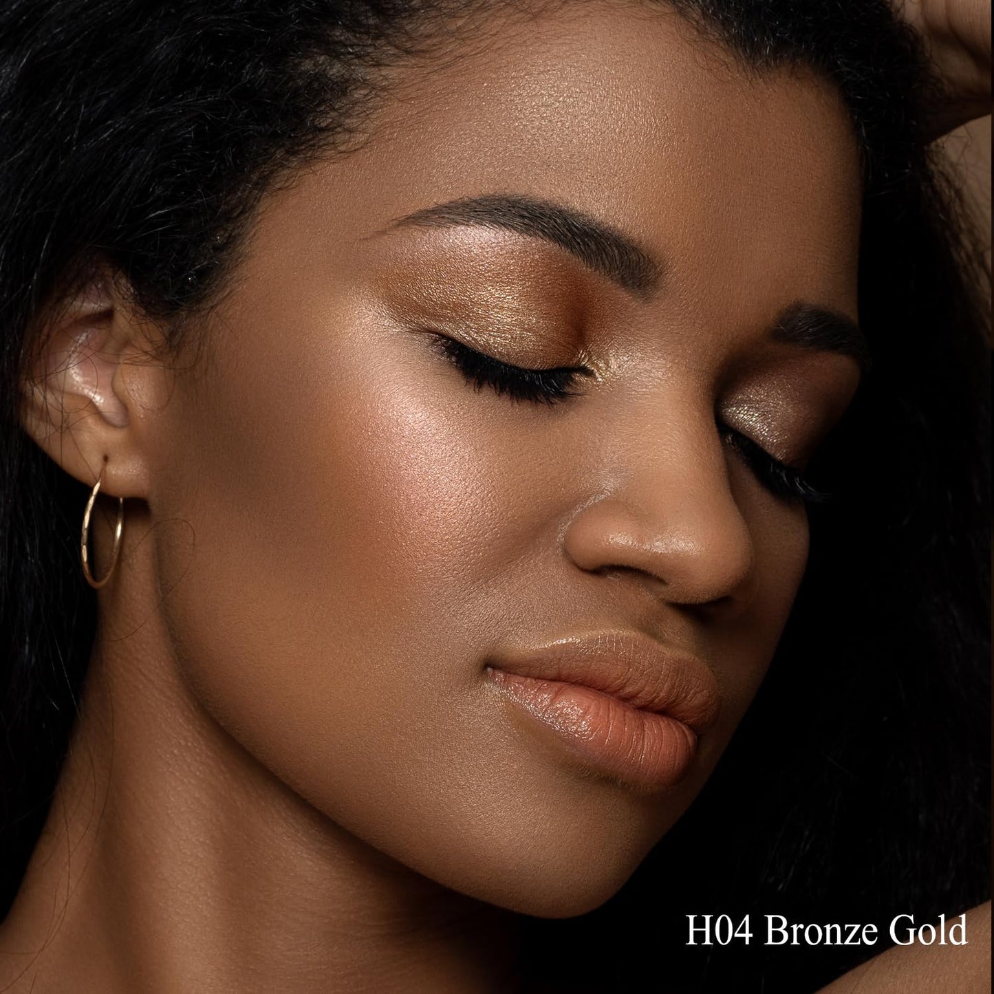 Dewy Highlighter Makeup, Highlighter Makeup Stick for Face and Body, Radiant & Shimmer Glow, Buildable Color for All Day | Vegan & Cruelty-Free | Bronze Caramel Gold 15g/0.53fl.Oz