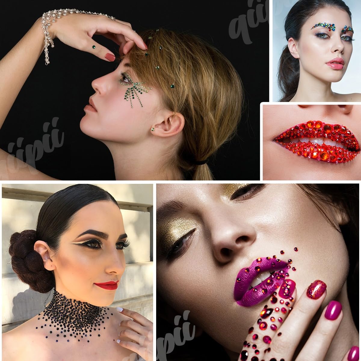 16000PCS Lemon Yellow AB Resin Rhinestones for Crafting 3mm 4mm 5mm Citrine Flatback Jelly Stones Bulk SS10 SS16 SS20 Diamonds Gems for Nails Face Eyes Makeup Mugs Tumblers Bottles DIY Crafts Clothes