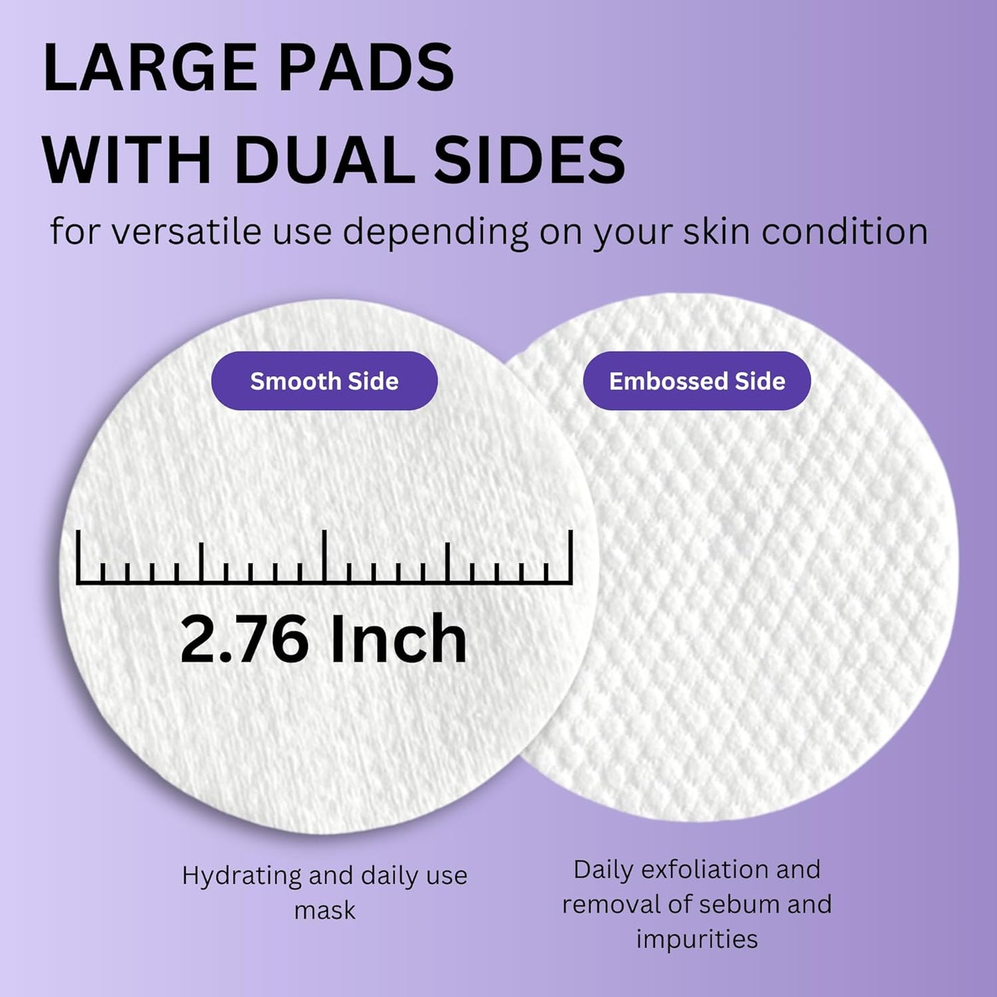 Metabiome Korean Toner Pads for Clear face Skin Care Soothing exfoliating Cotton Tea Tree Toning pad Sheet mask Blemish brightening Dry Facial Vitamin c Collagen