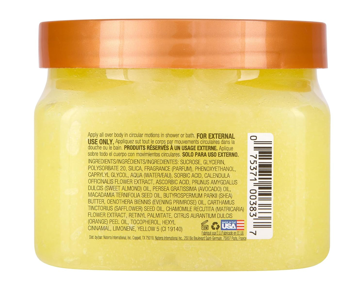 Tree Hut Dewy Daisy Shea Sugar Scrub | Exfoliating Body Scrub Removes Dead, Dry Skin for a Soft & Hydrated Feel | Nourishing Essential Body Care | 18 fl oz.