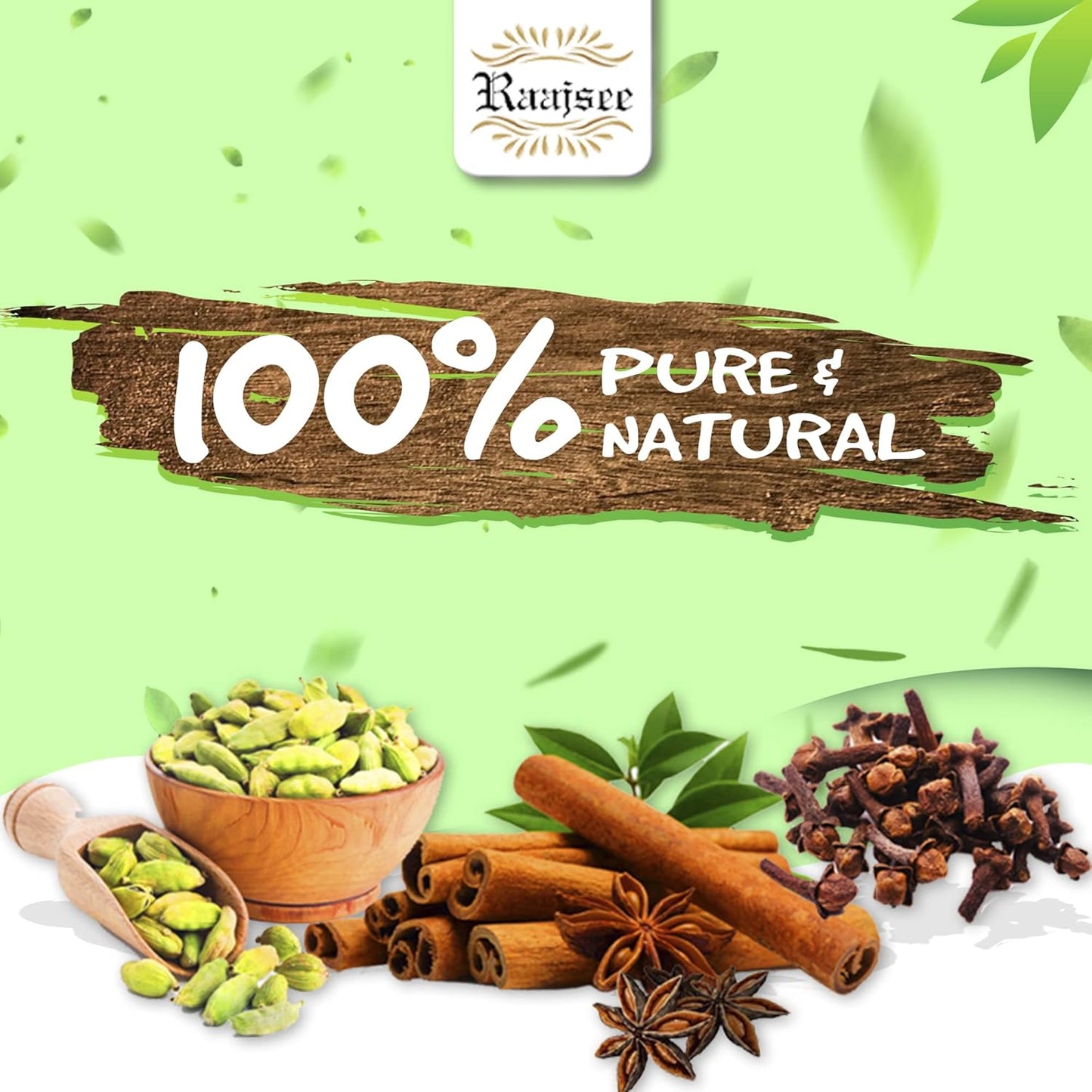 Raajsee Citronella Incense Sticks 100 gm Pack-100% Pure Organic Natural Hand Rolled Free from Chemicals-Perfect for Church,Aromatherapy,Relaxation,Meditation,Positivity & Sensual Therapy