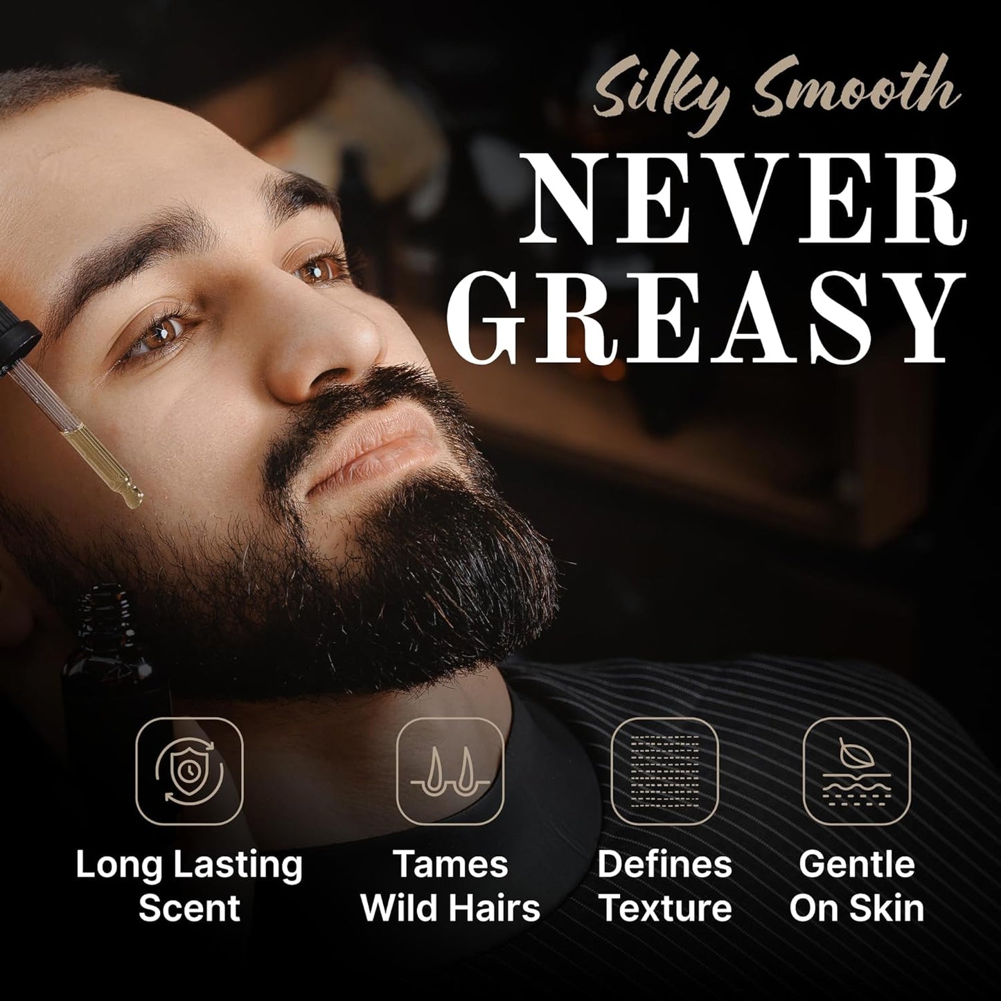 Tuscan Cooper's Baby Faced Beards Oil for Men - Hydrating, Nourishing, Natural Beard Softener and Conditioner for All Hair Types. Coconut, Jojoba, and Sweet Almond Moisture - Southern Spiced Tobacco