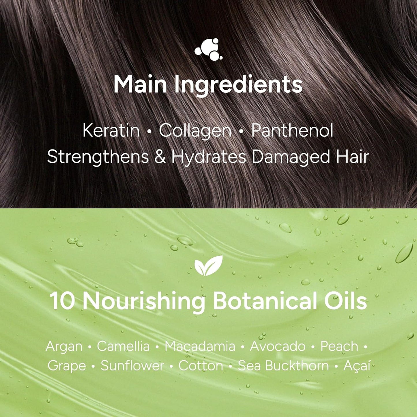 Perfumed Hair Oil & Serum – Korean Hair Essence Oil for Frizzy Hair, Shine & Damage Repair – Argan Oils & Amino Acids – Sulfate & Paraben-Free – Citrus Floral, 100ml / 3.38 fl oz