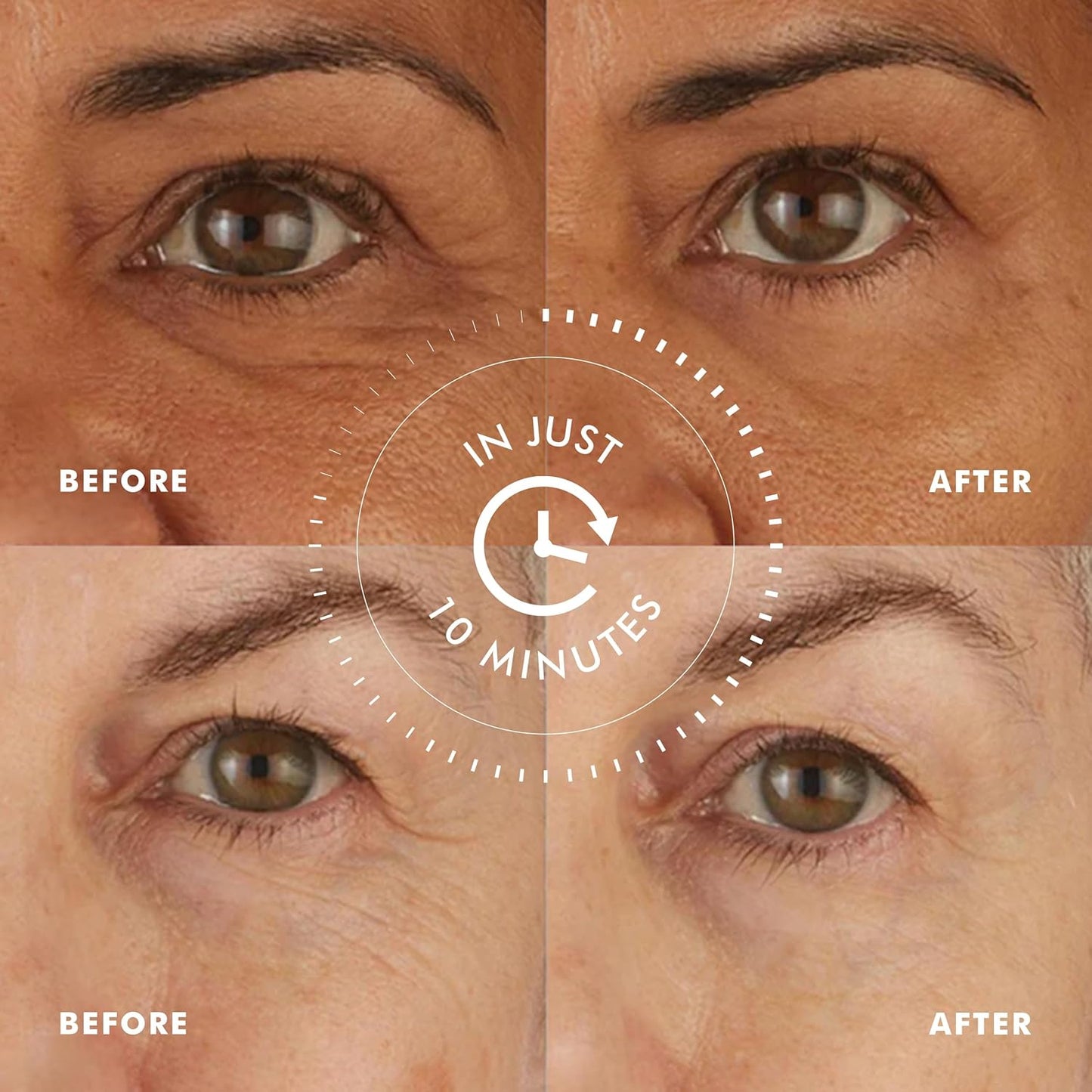 skyn ICELAND Hydro Cool Firming Under Eye Patches, Instant Cooling for Puffy, Tired Eyes with Peptides and Coenzyme Q10, 10 Minute Treatment, Vegan, All Skin Types, 4 Pairs