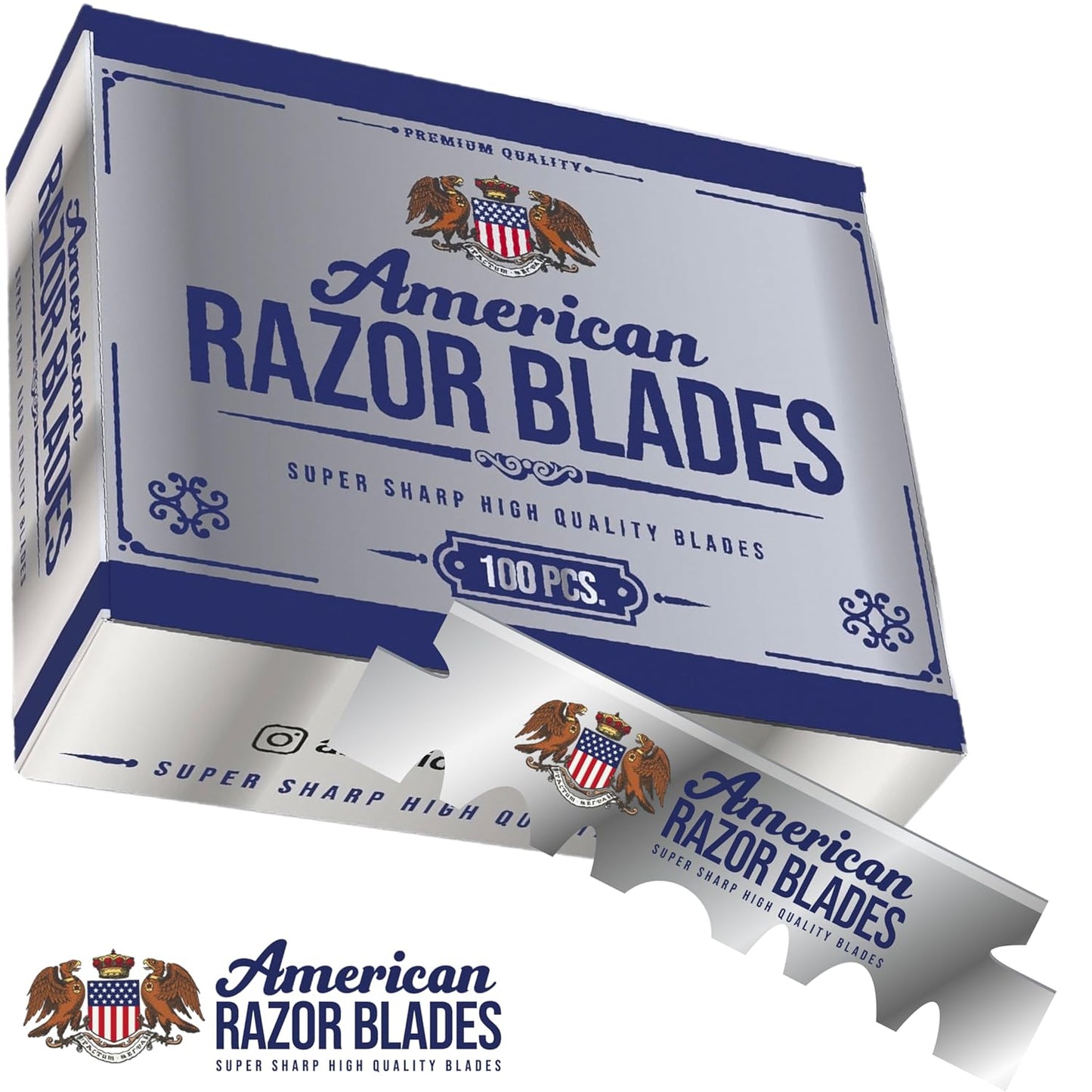 American Razor Blades from The Shave Factory - Single Edge Razor Blades (5)