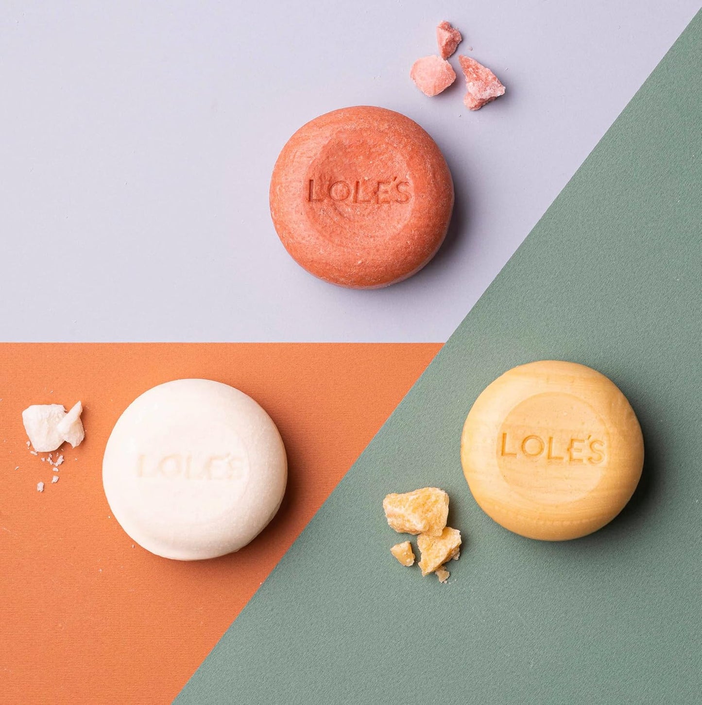 LOLE'S 2 in 1 Almond Oil Shampoo & Conditioner for Color Treated & Dry Hair, Travel Size, 99% Natural Origin, Silicone Free, 3.5Oz