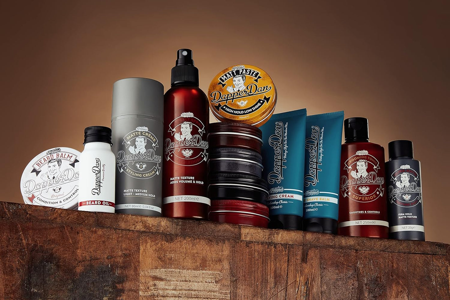 Dapper Dan Matt Paste, High Hold Low Shine Hair Paste for Men, Adds Texture with Flexible Hold for All Styles, Vintage Cologne Fragrance, 1 x 100ml